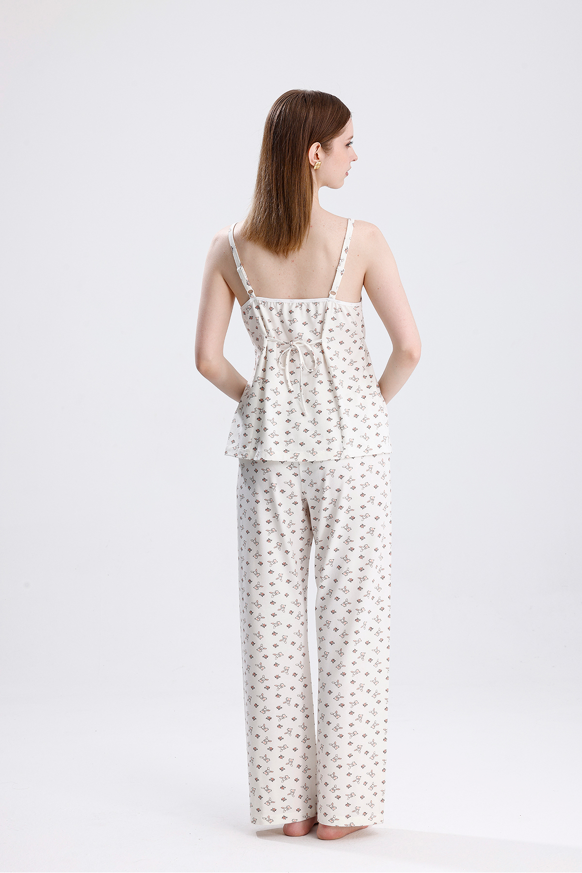 Kadın Ip Askılı Viskon Pikachu Desenli Pijama Takımı Hafif Ve Rahat Uyku Seti